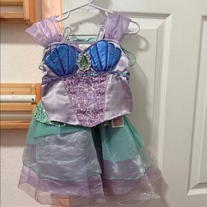 Disney Little Mermaid Kids Costume 2-Piece - size 4